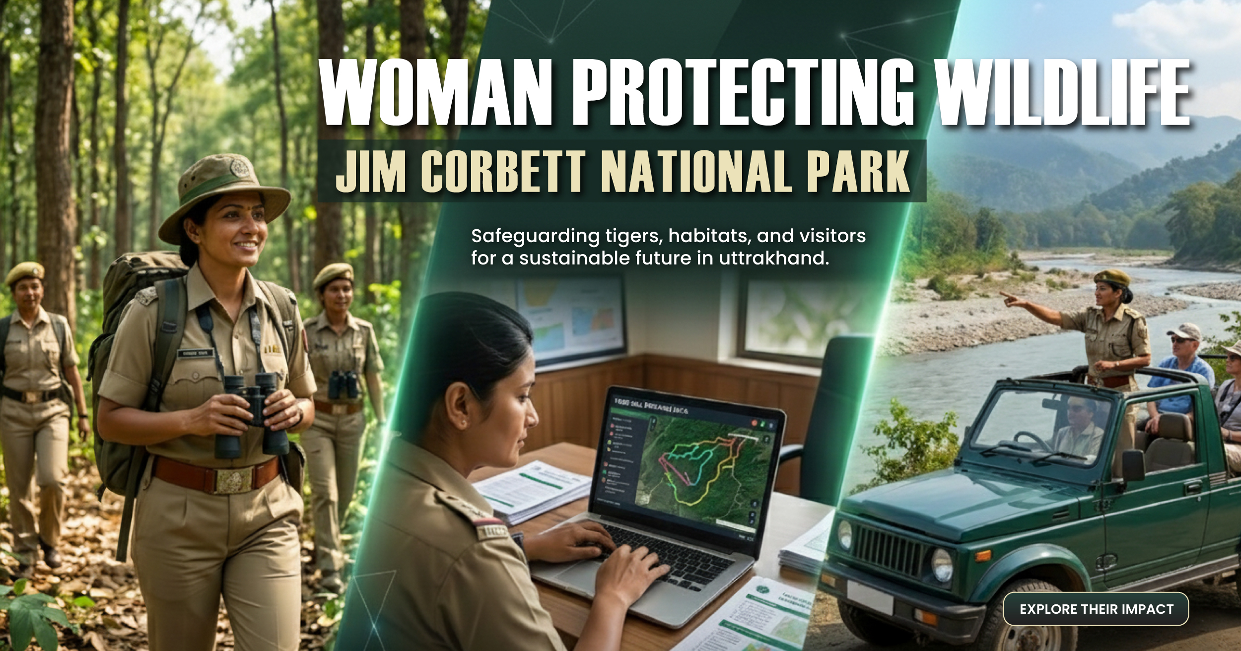 Women Protect Wildlife In Jim Corbett National Park