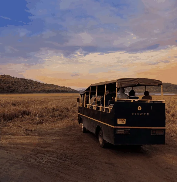 Jim Corbett Canter Safari Tour from Delhi with 1 Night Stay
