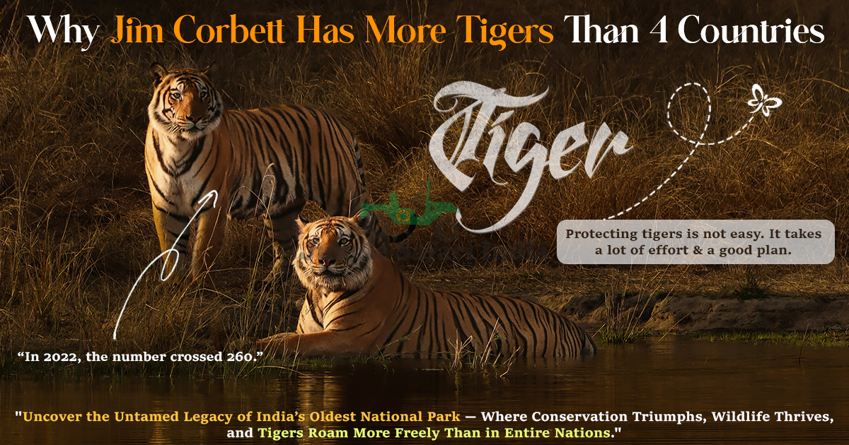 Why Jim Corbett Has More Tigers Than 4 Countries